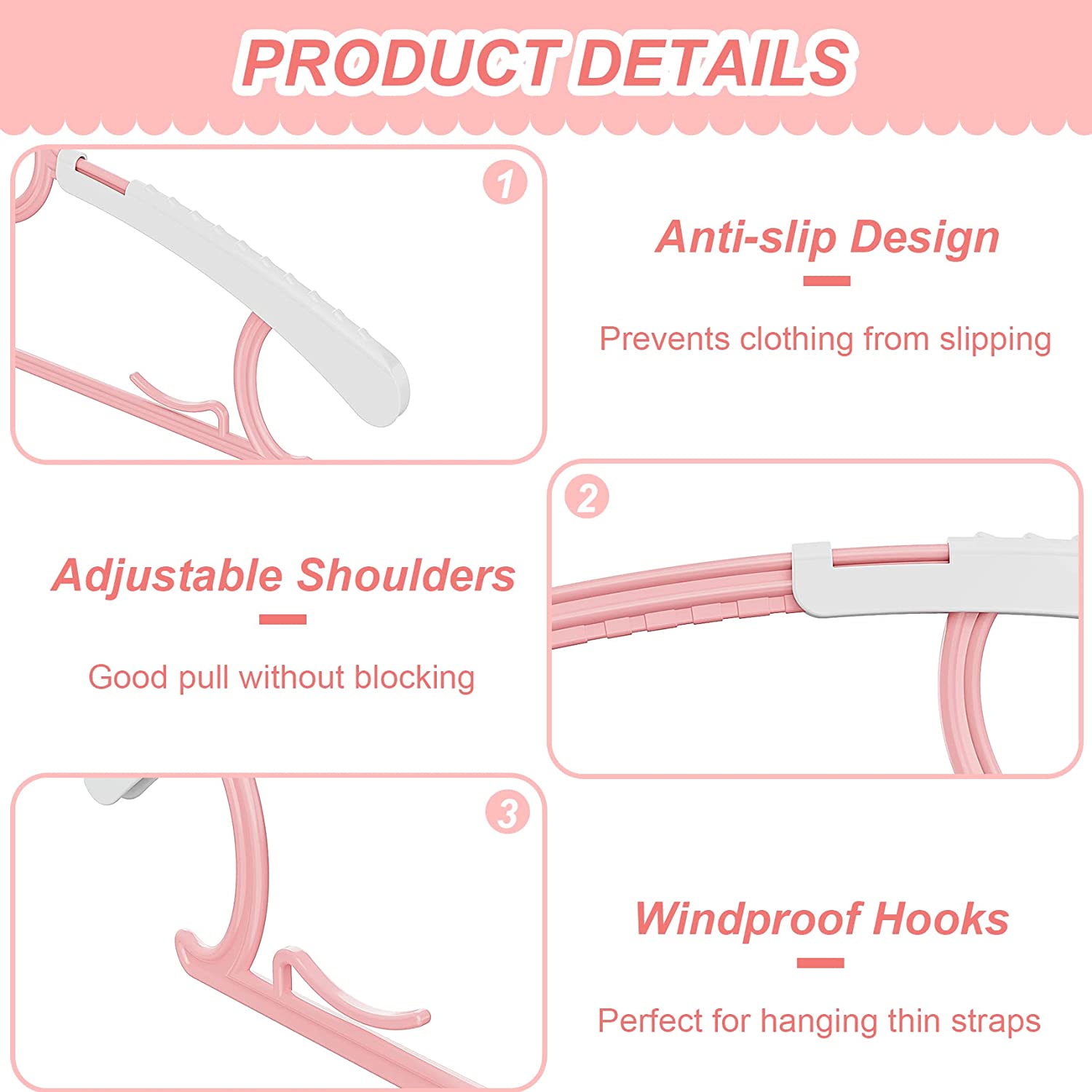 UNTIOR Non-slip Baby Clothes H - Baby Clothing Hanging Rack review and price